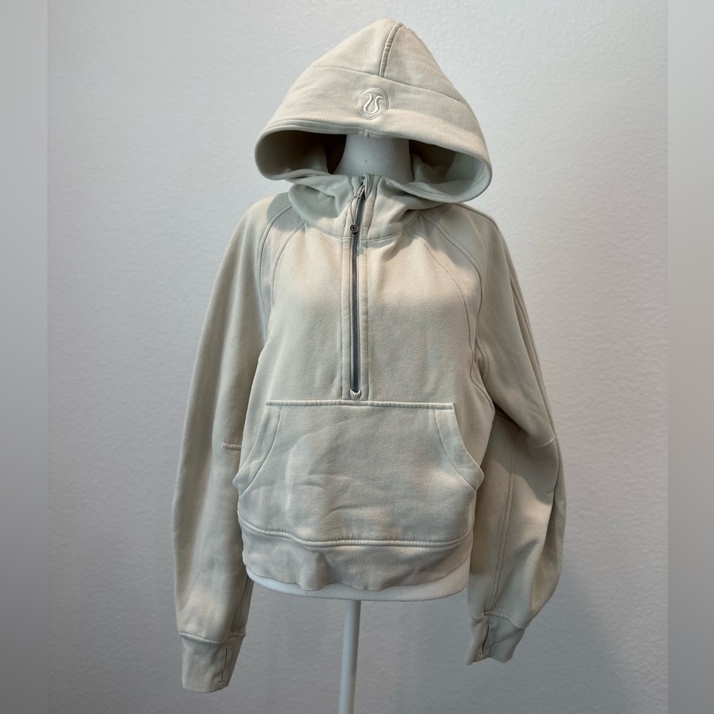 Scuba Oversized Half-Zip Hoodie